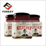 Adhesive Label for Sauce/salad Bottle, Kraft Adhesive Label thumbnail-2