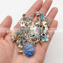 DIY Pandora Bracelet Jewelry Making Set Women Love Gifts Blue Pink Sweet Charm Beads Spacer Beads Pendant Charm Bracelet DIY Kit thumbnail-5