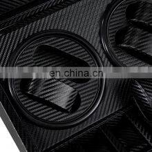 Watch Winding Carbon Fiber High Quality Watch Winder Motor Stop Automatic Watch Jewelry Display Cabinet Box thumbnail-5