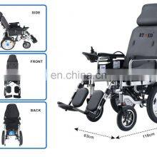 Lightweight Foldable Electric Multifunctional Wheelchair thumbnail-5