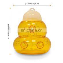 Non-Toxic Reusable Hanging Outdoor Wasp Deterrent Killer Wasp Trap for Hornet Bees Yellow Jackets, Insect Bee Catcher thumbnail-2