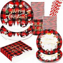 Ningbo PartyKing Christmas and New Year Party Decorations Party Tableware Set thumbnail-4