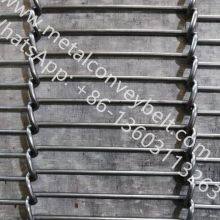 Easy install flat flex sus304 stainless steel wire balanced weave conveyor belt transport mesh belt for bakery machinery