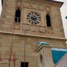 Large Tower Clock at the Top of the Clock Tower thumbnail-2
