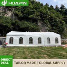 Guangzhou 10x20m 200 People Outdoor Lawn Marquee Wedding Pegs and Chairs Quick Installation Assembly Alumina Alloy Event Tent thumbnail-2