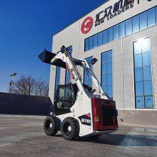 Hot Sale Chinese 1.0t Mini/compact Skid Loader HZM SK1000 Forklift Loader thumbnail-5