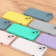 Biodegradable Mobile Phone Case for IPhone 13 14 15 16 17promax Plus Wheat Straw Friendly Bio Degradable Phone Case thumbnail-1