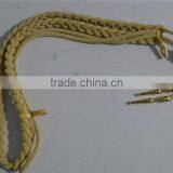 Sword Knot Shoulder Braid Aigullettes Fringes Braids Flag Banner Hand Machine Embroidery Blazer Badges Emblem Insignia Logo