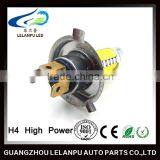 White H4 High Power LED Tail Turn Brake Head Car Light Lamp Bulb thumbnail-6