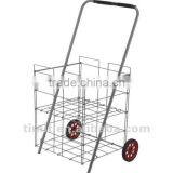 Simple Design Practical Aluminum Foldable Mutiple Wheels Shopping Trolley Cart thumbnail-1