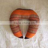 Dobbytex Travel Neck kid pillow Thai traditional Orange pattern DBTTNP1005