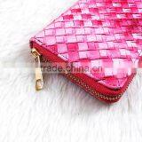 Good Qulity Hot Selling Ladies PU Leather Long Slim Multicolor Purse Women Wallet thumbnail-3