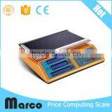 Digital pric computing 15kg 0.5g calibration electronic scale acs