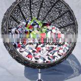 Natural Rattan Cane Wicker Round Lounge Sofa Chair Quality Choice thumbnail-4