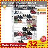 Customized Made Metal Shoe Rack for Shoe Store