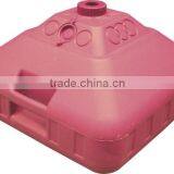 Square 30L Plastic Umbella Stand /red Water Base