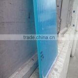Thick Multiwall Hollow Polycarbonate Sheet 25mm thickness UV Protector 10 Years Warranty PC Roofing Panel