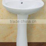 FH7 Washbasin With Full Pedestal Sanitary Ware Ceramic Bathroom Design thumbnail-1