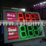 Customized Digital Led Gas Price Display Board/3G Control System/waterproof thumbnail-2