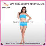 Simple Seamless One-piece Bra and Short Pants Hot Sexy Bra Set thumbnail-1