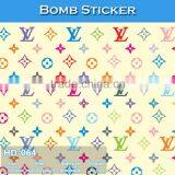 HD-064 Air Bubble Free Mild Auto Vinyl Bomb Car Body Sticker thumbnail-1