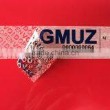 Partial Transfer Security Tamper Proof Label Quality Choice
