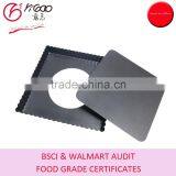 Gold Nonstick Coated 4" Round Mini Tart Pan Set of 4 With PVC Display Box Packaging thumbnail-5