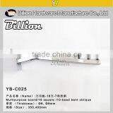 China Factory Slatwall Display Square Pipe Hooks for Garment Hanger