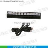 Hot Selling 10 Port Usb 2.0 Hub