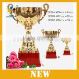 gold plated trophy cup souvenir,trophy awards,fashion metal medal