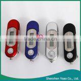 USB2.0 LCD 16GB MP3 Player With Voice Recorder Function Red thumbnail-3