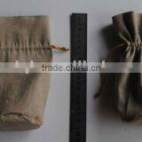 (directly Factory)linen Drawstring Bag