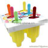 FDA Silicone Ice Lolly Maker Flexible Ice Cream Mould thumbnail-3