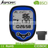 Biggest LCD Display Heart Rate Bicycle Computer With Thermometer thumbnail-2