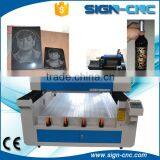 Heavy duty granite and wood laser engraving machine