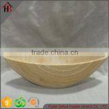 Ceramic Wooden Finish Oval Plate thumbnail-1