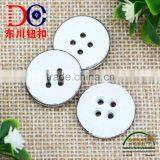 White Color Paint Metal Sewing Button,4 Hole Button for Jean Shirt thumbnail-5
