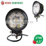 Wholesale Price Promotion Round 4x4 Truck 27W Led Work Light Quality Choice