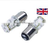 100% Waterproof BA15S/BA15D/BAY15D 9 Leds 12v 24v Motorcyel LED Bulb thumbnail-3