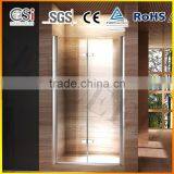 European ebay hot sale shower door with pivot system and folding door