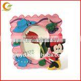 Funny Mickey Mouse Photo Frame Soft PVC Photo Frame