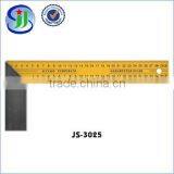 2015 New Product Yellow Ruler Plastic Angle Square for Jiushun