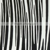 2014 stylish black and white striped carpet for living room