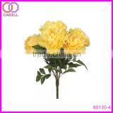 Factory Direct Sale Artificial Flower Silk 5 Head Penoy Flower thumbnail-4