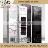 Customized hair boxes hair extension box&hair extension packaging box