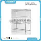 Light Duty Chrome Metal Garage Wire Shelving thumbnail-2