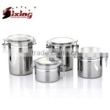 4pcs Stainless steel airtight food container Set