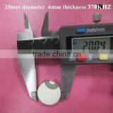 370KHZ 20mm Ultrasonic Ceramic Transducer