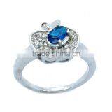 925 Silver Cubic Zirconia Jewelry Set Chinese Factory Wholesale thumbnail-2