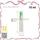 8ml High End Pump Sprayer Clear Glass Bottle for Travel Carry thumbnail-3